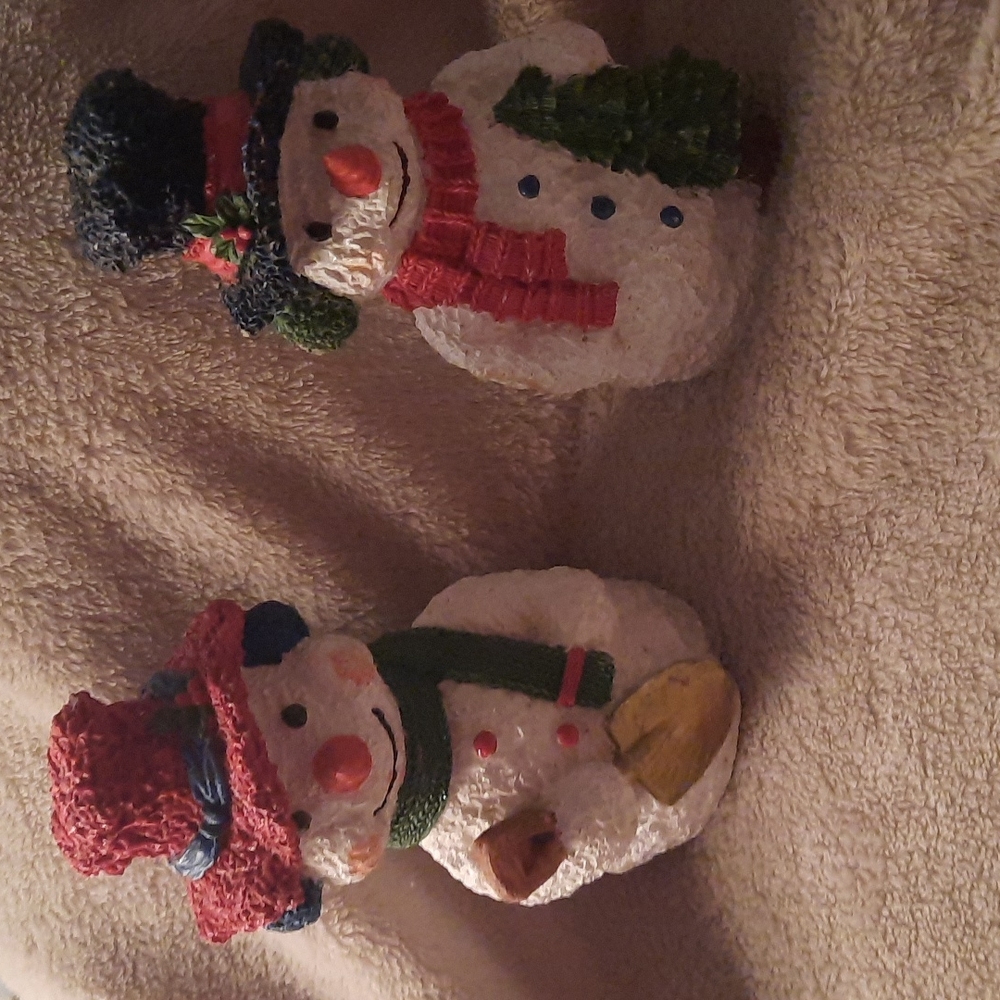Set of snowmen